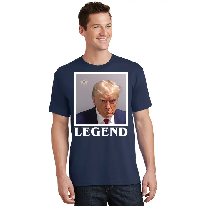 Legend Donald Trump Mugshot Pro Trump T-Shirt