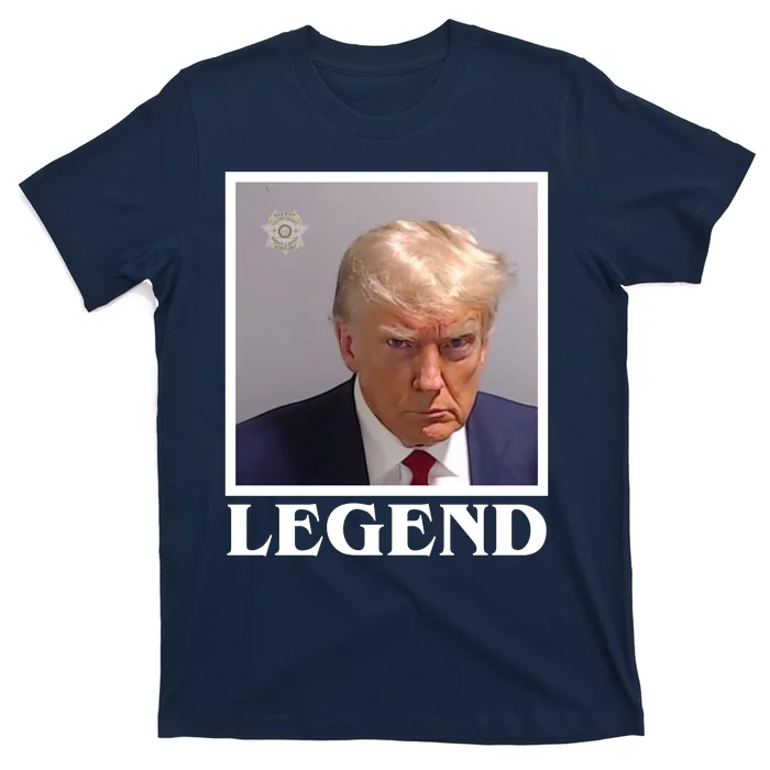 Legend Donald Trump Mugshot Pro Trump T-Shirt