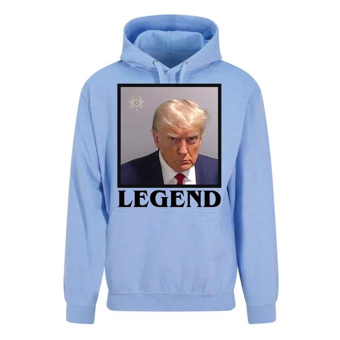 Legend Donald Trump Mugshot Pro Trump Unisex Surf Hoodie