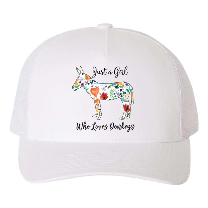 LOVES DONKEYS Tee Yupoong Adult 5-Panel Trucker Hat