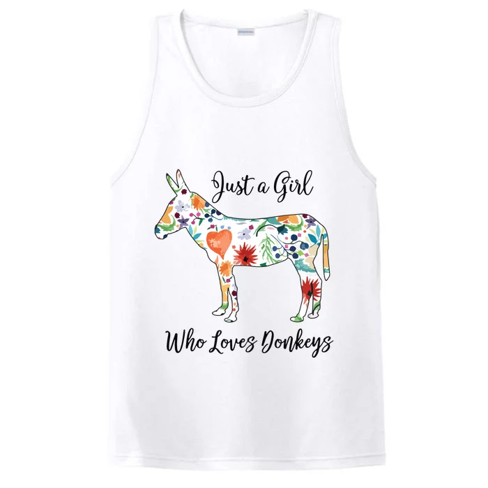 LOVES DONKEYS Tee Performance Tank