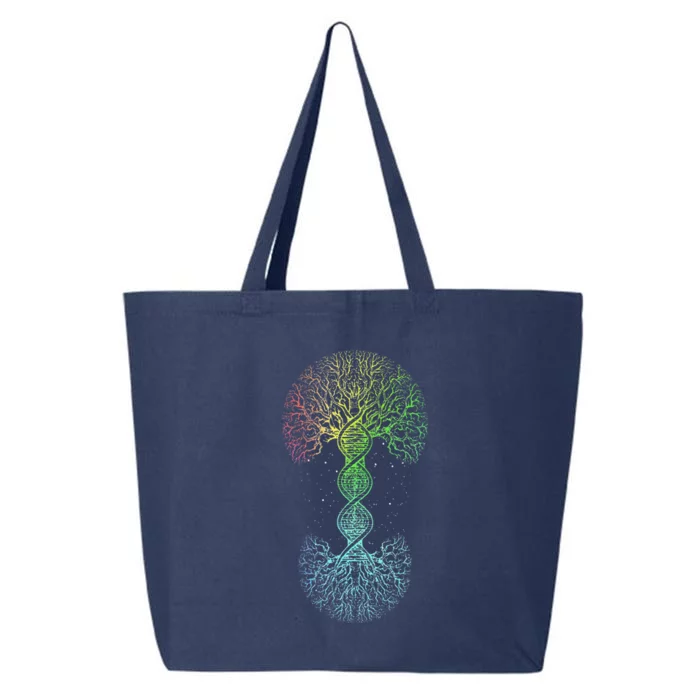 Love DNA Tree Of Life Science Of Genetics Earth Day Genealogy 25L Jumbo Tote