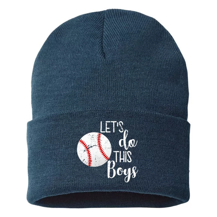 Let's Do This Boys Baseball Sustainable Knit Beanie