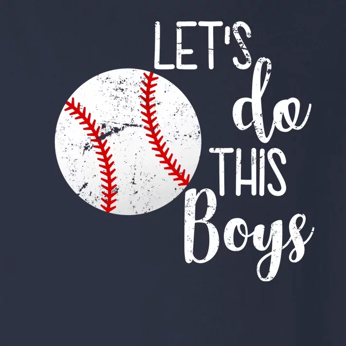 Let's Do This Boys Baseball Toddler Long Sleeve Shirt