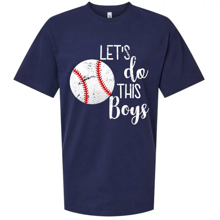 Let's Do This Boys Baseball Sueded Cloud Jersey T-Shirt