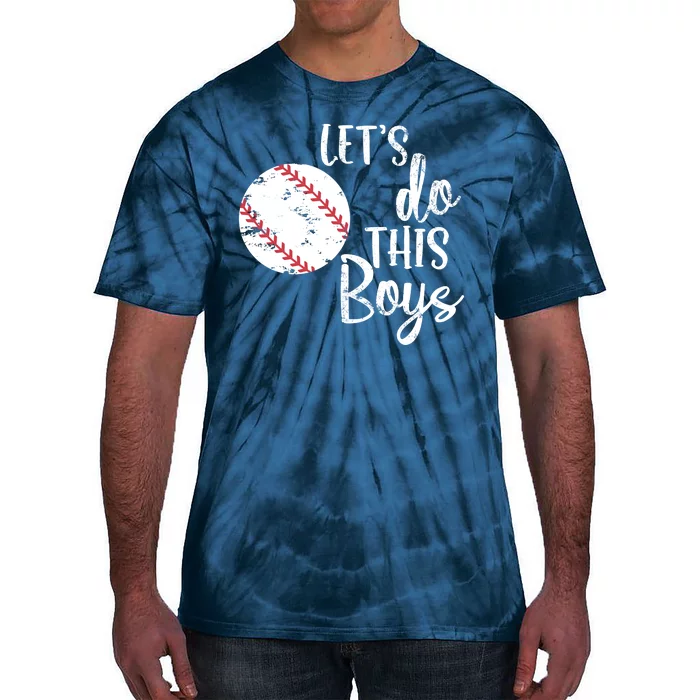 Lets Do This Boy Baseball Game Tie-Dye T-Shirt