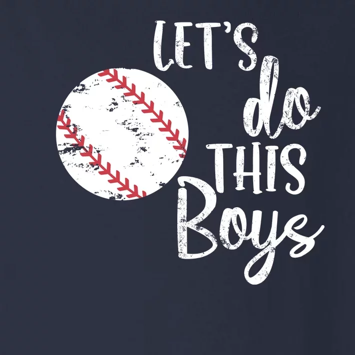 Lets Do This Boy Baseball Game Toddler Long Sleeve Shirt