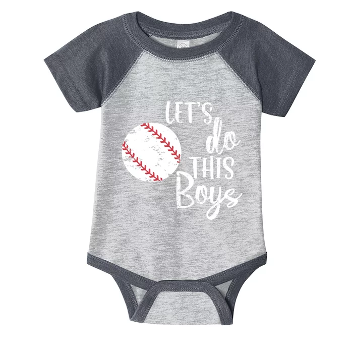 Lets Do This Boy Baseball Game Infant Baby Jersey Bodysuit