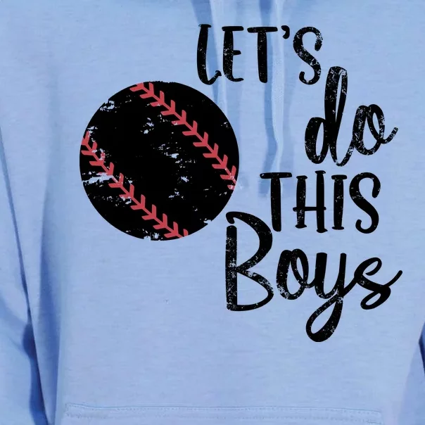 Lets Do This Boy Baseball Game Unisex Surf Hoodie