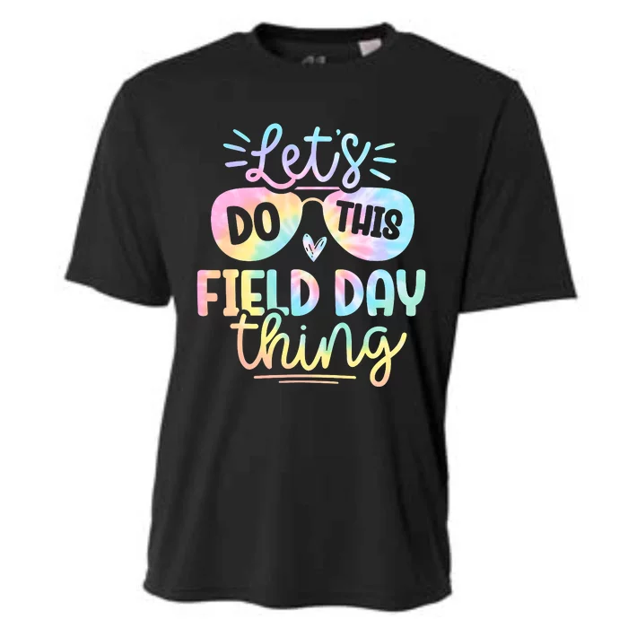 Lets Do This Field Day Thing Tie Dye Cooling Performance Crew T-Shirt