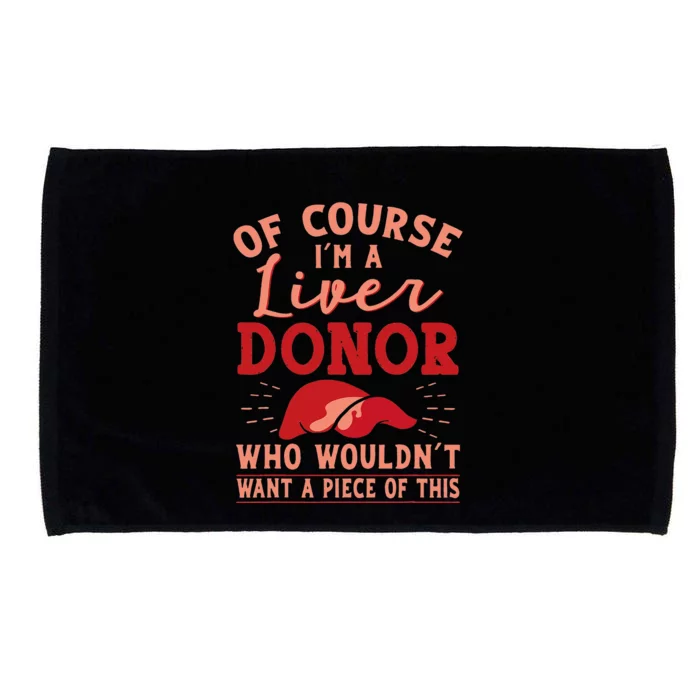 Liver Donor Transplant Survivor Recipient Recovery Gift Microfiber Hand Towel