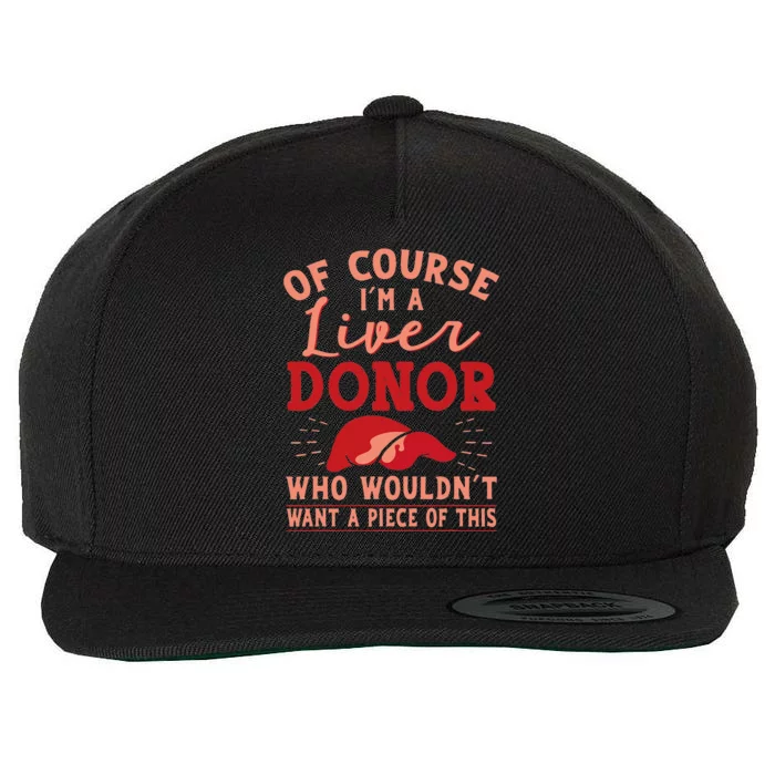 Liver Donor Transplant Survivor Recipient Recovery Gift Wool Snapback Cap