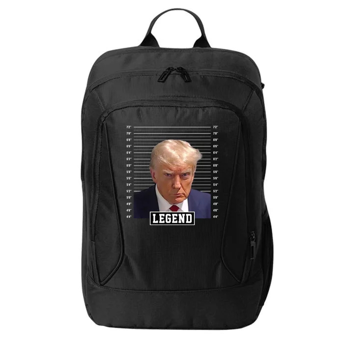 Legend Donald Trump Mugshot Pro Trump City Backpack