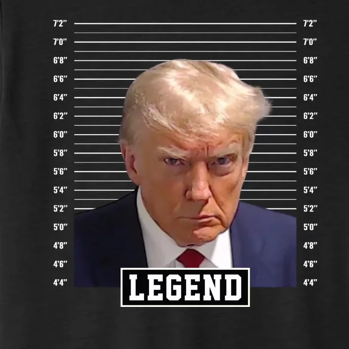 Legend Donald Trump Mugshot Pro Trump ChromaSoft Performance T-Shirt