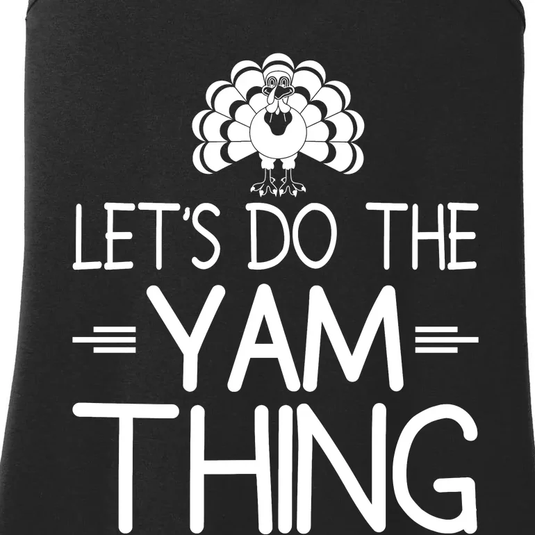 Let’s Do The Yam Thing Ladies Essential Tank