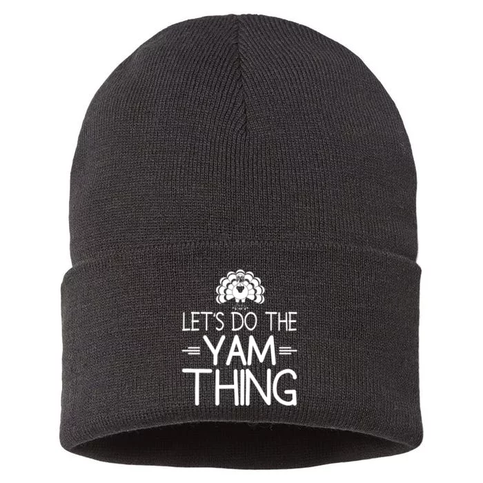 Let’s Do The Yam Thing Sustainable Knit Beanie