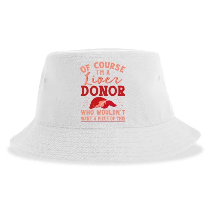 Liver Donor Transplant Survivor Recipient Recovery Sustainable Bucket Hat