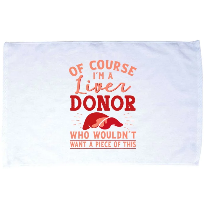 Liver Donor Transplant Survivor Recipient Recovery Microfiber Hand Towel