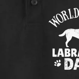 Labrador Dad Tee Dog Walking Outfit Dry Zone Grid Performance Polo