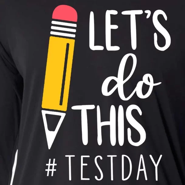 Let's Do This Test Day Pencil Cooling Performance Long Sleeve Crew