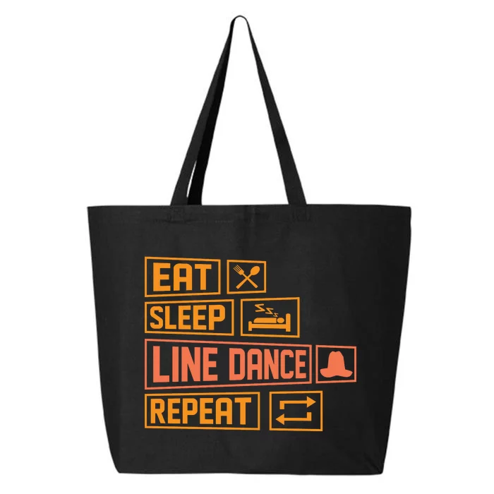 Line Dancing T 25L Jumbo Tote