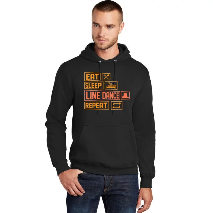 Line Dancing T Tall Hoodie