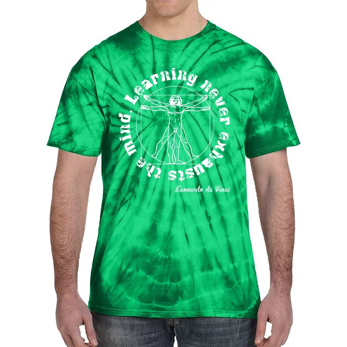 Leonardo Da Vinci Tie-Dye T-Shirt