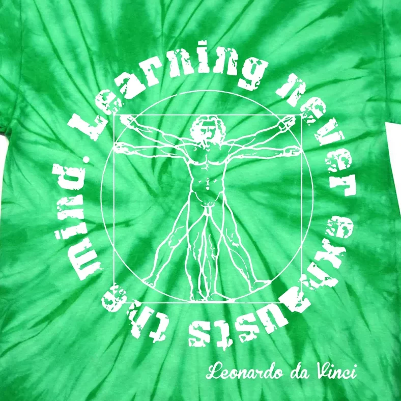 Leonardo Da Vinci Tie-Dye T-Shirt