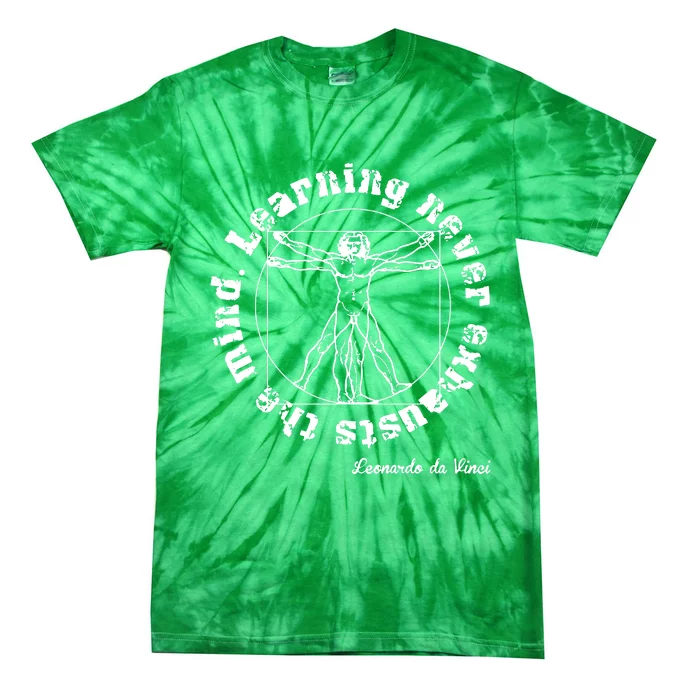 Leonardo Da Vinci Tie-Dye T-Shirt