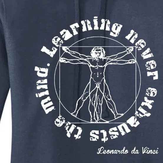 Leonardo Da Vinci Women's Pullover Hoodie