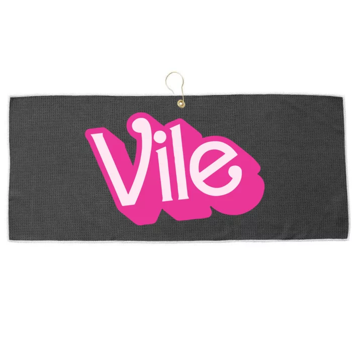 Louise Distras Vile Large Microfiber Waffle Golf Towel