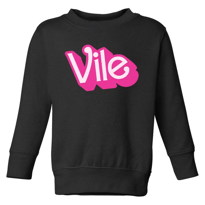 Louise Distras Vile Toddler Sweatshirt