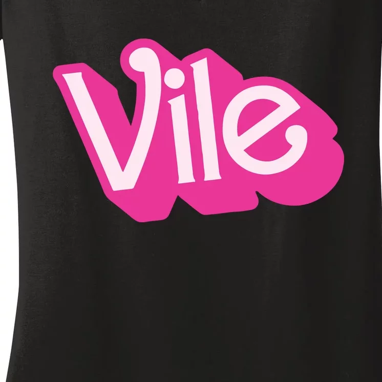 Louise Distras Vile Women's V-Neck T-Shirt