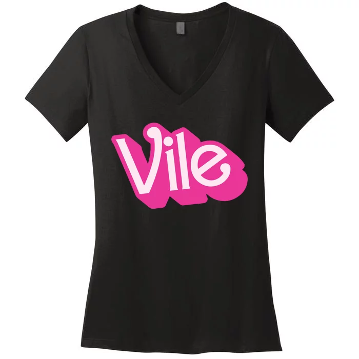 Louise Distras Vile Women's V-Neck T-Shirt