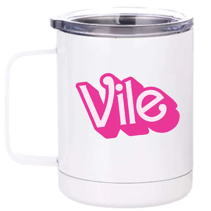 Louise Distras Vile Front & Back 12oz Stainless Steel Tumbler Cup