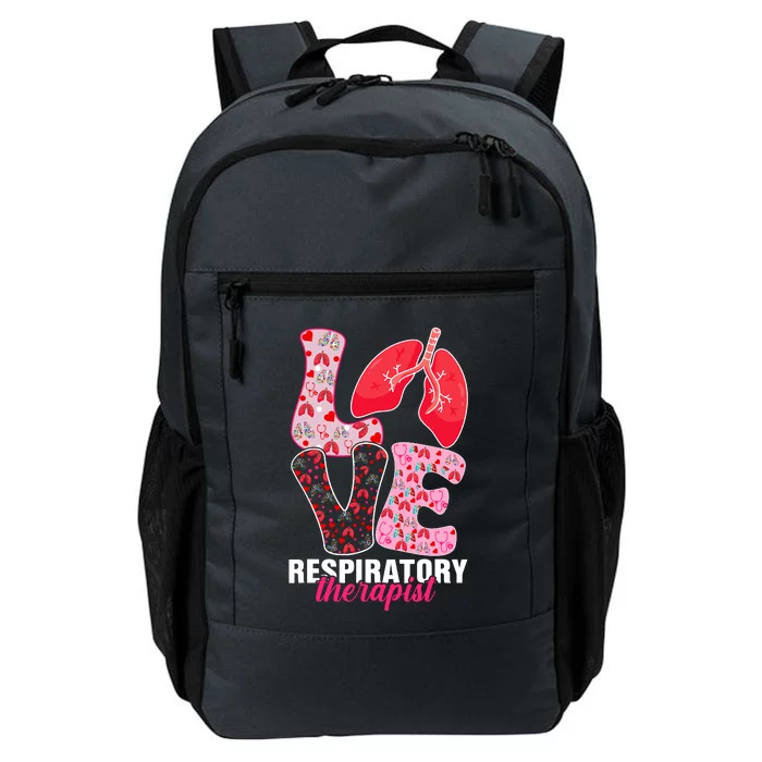 Lung Doctor ValentineS Day Love Heart Respiratory Therapist Daily Commute Backpack