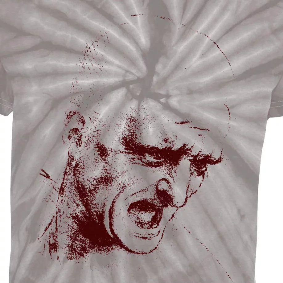 Leonardo Da Vinci Shouting Soldier Kids Tie-Dye T-Shirt