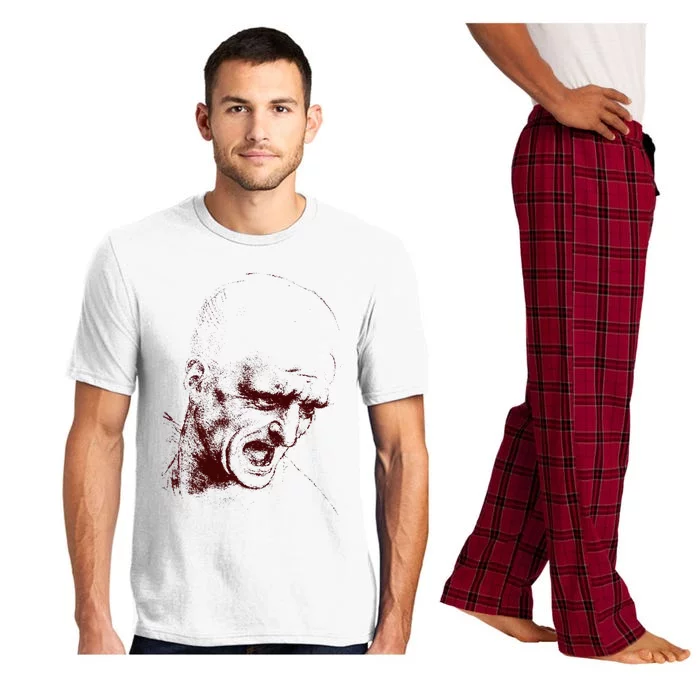 Leonardo Da Vinci Shouting Soldier Pajama Set