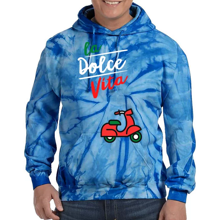 La Dolce Vita Italy Gift Tie Dye Hoodie