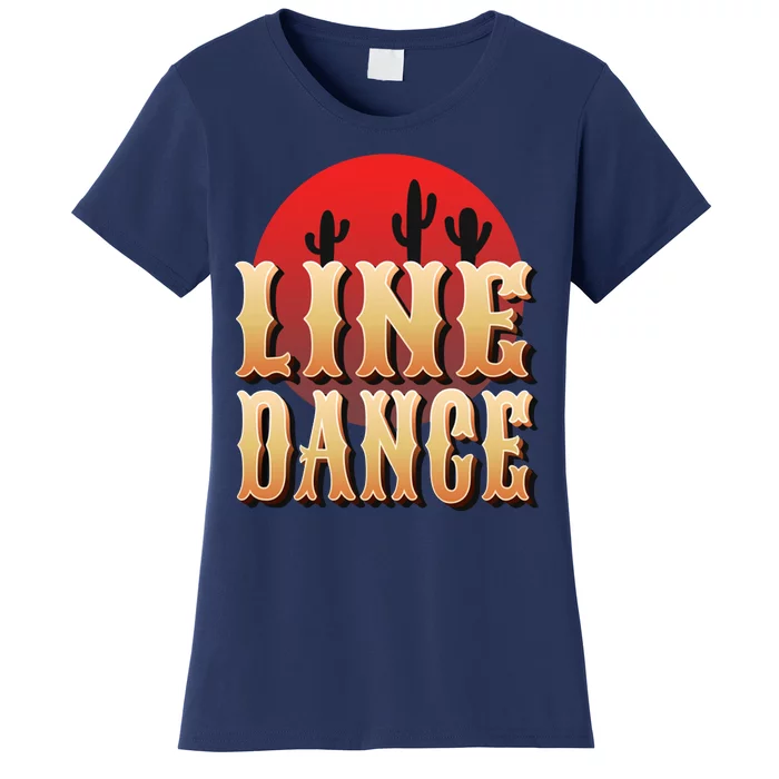 Line Dance Western Country Women's T-Shirt