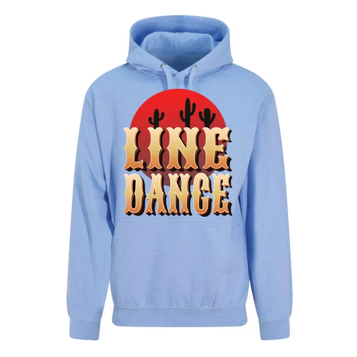 Line Dance Western Country Unisex Surf Hoodie