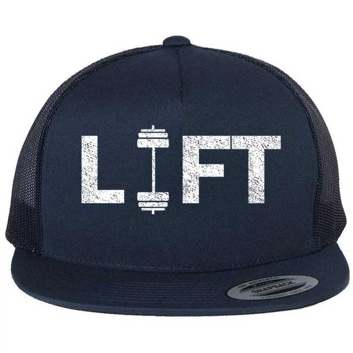 Lift Deadlifting Weightlifting Weightlift Weightlifter Funny Gift Flat Bill Trucker Hat