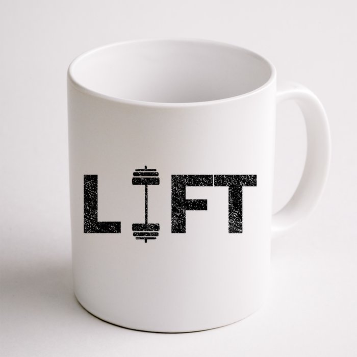 Lift Deadlifting Weightlifting Weightlift Weightlifter Funny Gift Front & Back Coffee Mug