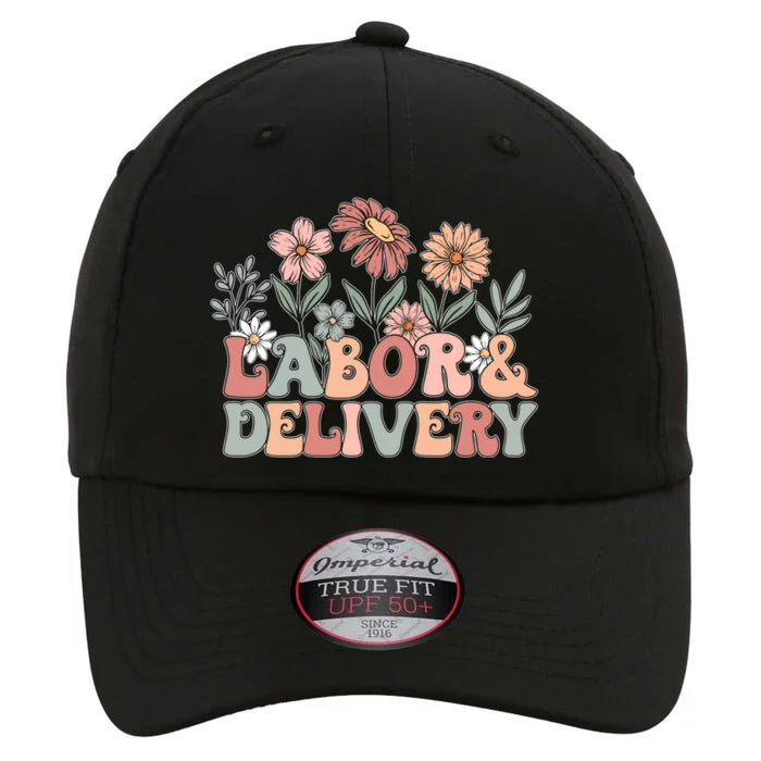 Labor Delivery Wildflowers Labor And Delivery Nurse The Original Performance Cap