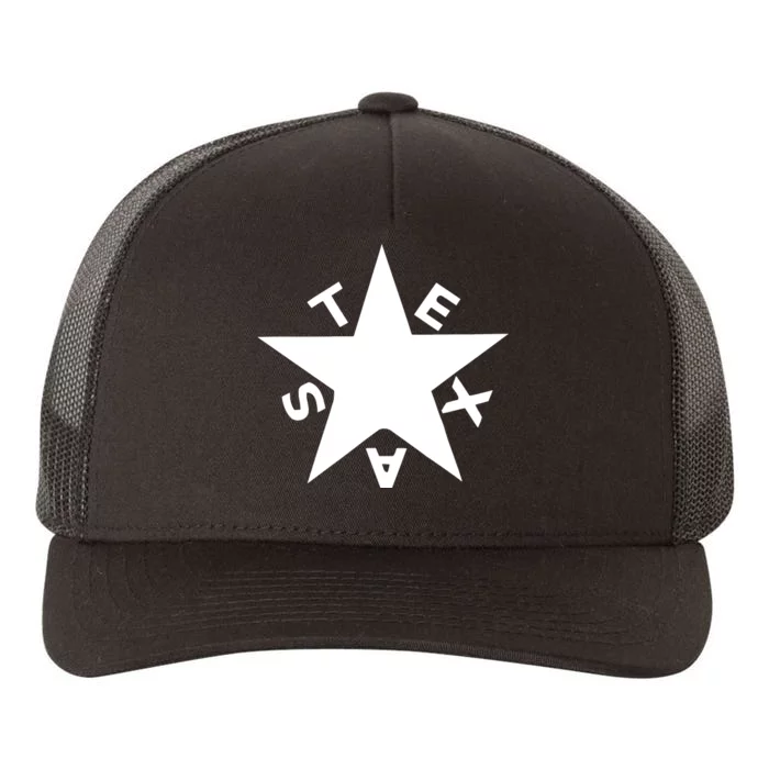 Lorenzo De Zavala Flag Texas Yupoong Adult 5-Panel Trucker Hat