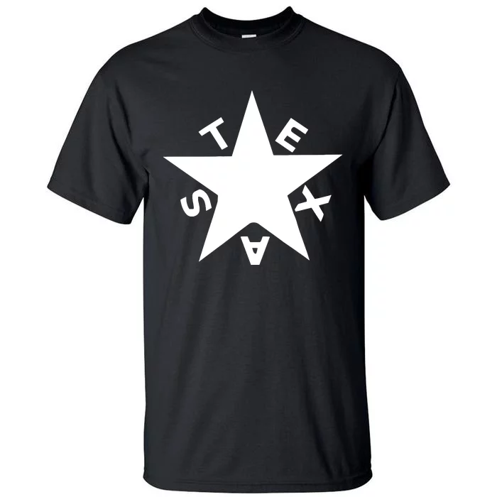 Lorenzo De Zavala Flag Texas Tall T-Shirt