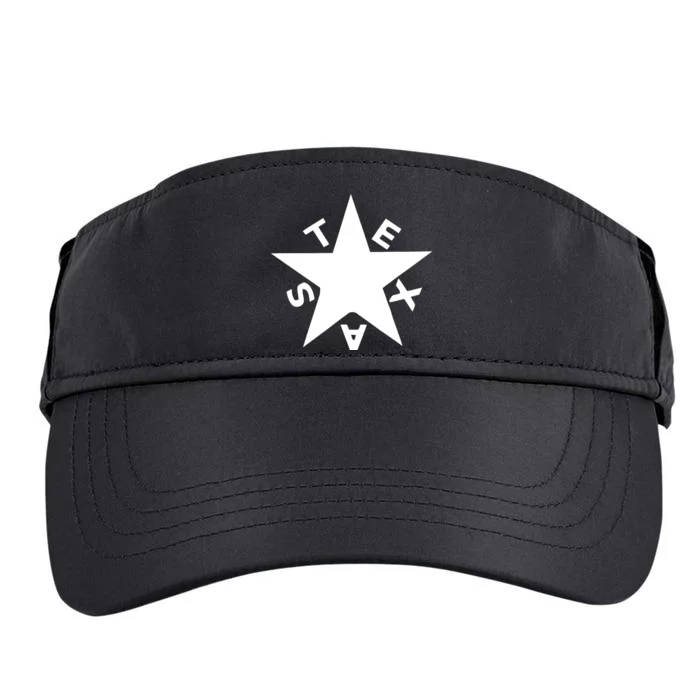 Lorenzo De Zavala Flag Texas Adult Drive Performance Visor