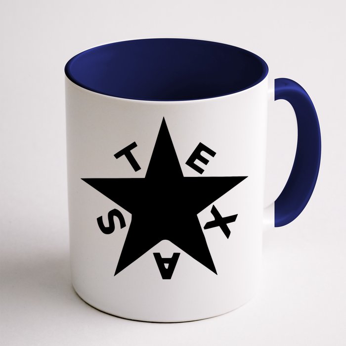 Lorenzo De Zavala Flag Texas Front & Back Coffee Mug