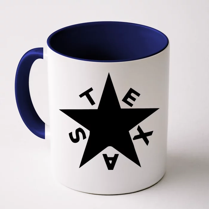 Lorenzo De Zavala Flag Texas Front & Back Coffee Mug