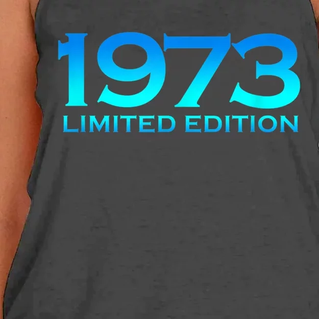 Ltd Edition 1973 50 Year Old Bday M.e.n.s WoM.e.n.s 50th Birthday Women's Knotted Racerback Tank